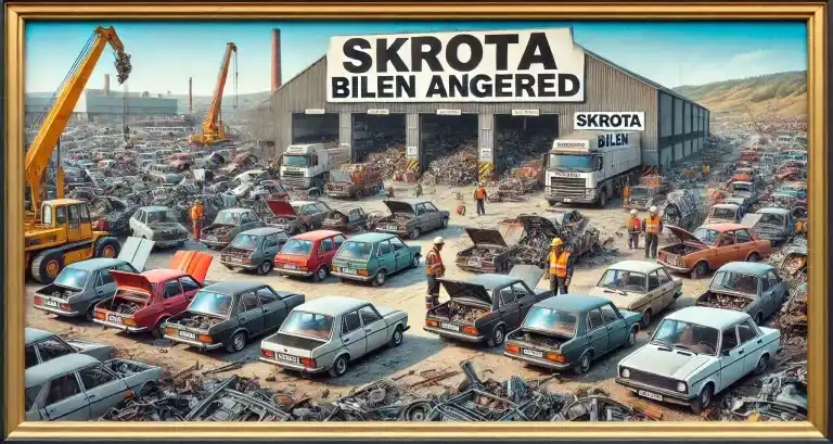 Skrota bilen i Angered och få ersättning